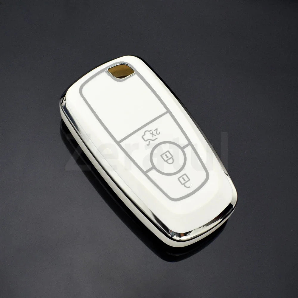 3/4/5 Buttons Remote Key Fob Case for Ford Fusion Edge Mustang Explorer Ecosport Expedition