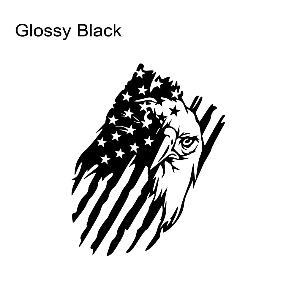 American Bald Eagle Flag Decal/Stickers Trunk Tailgate Tail Decal Auto Accessories