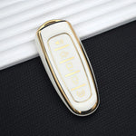 5 Button TPU Key Fob Cover for Ford Edge Explorer Escape Focus Taurus Flex| Lincoln MKS MKT MKX MKZ