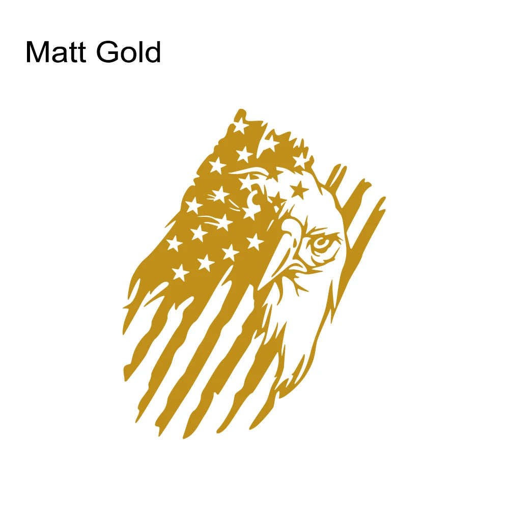 American Bald Eagle Flag Decal/Stickers Trunk Tailgate Tail Decal Auto Accessories