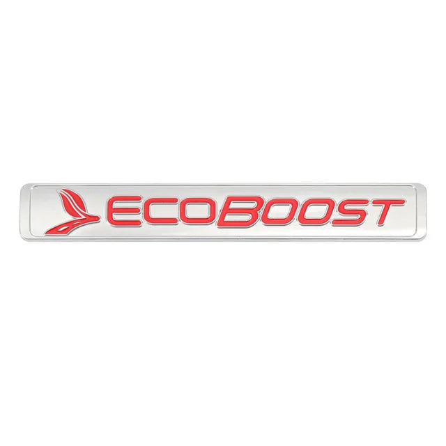 3D Metal 'Ecoboost' Logo Emblem/Badge Decoration
