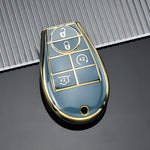TPU Car Key Case for Chrysler, Jeep, Dodge