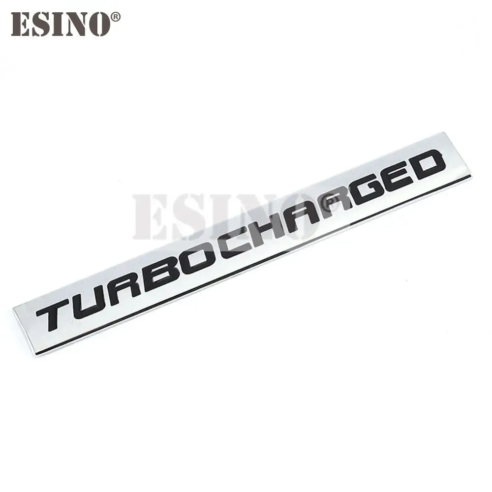 1PC Styling 'Turbo/Supercharged' Emblem/Badges