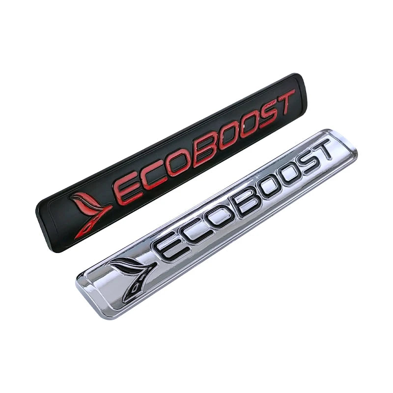 3D Metal 'Ecoboost' Logo Emblem/Badge Decoration