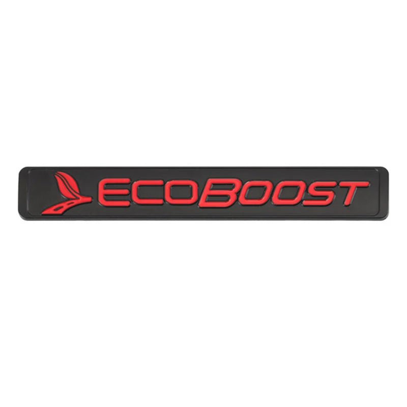 3D Metal 'Ecoboost' Logo Emblem/Badge Decoration