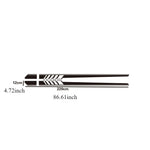 2PCS 220Cm*12Cm Racing Side Skirt Decal Stickers