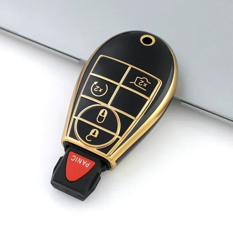 TPU Car Key Case for Chrysler, Jeep, Dodge