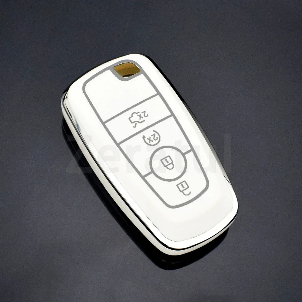 3/4/5 Buttons Remote Key Fob Case for Ford Fusion Edge Mustang Explorer Ecosport Expedition