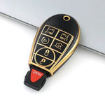 TPU Car Key Case for Chrysler, Jeep, Dodge