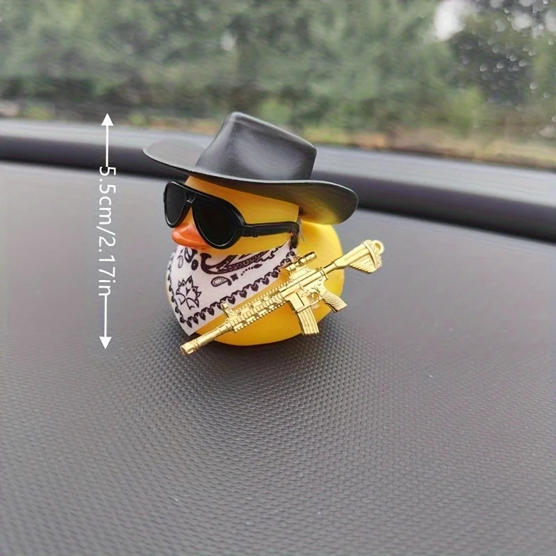 1PC Custom Yellow Duck Ornament Decoration