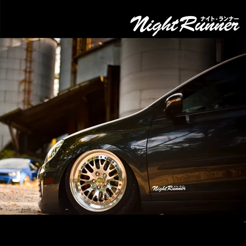 "NightRunner" Transparent Vehicle Sticker/Decal
