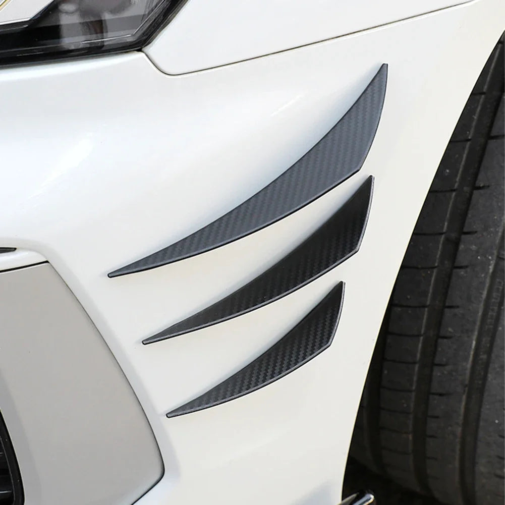 4/6Pcs Universal Front Bumper Air Canards