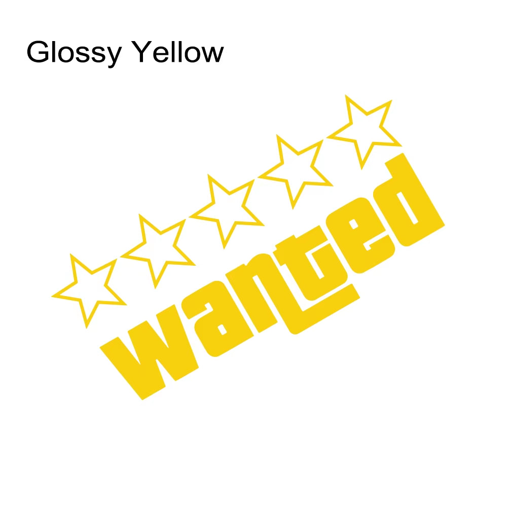 'Wanted Level' GTA Reference Sticker/Decal