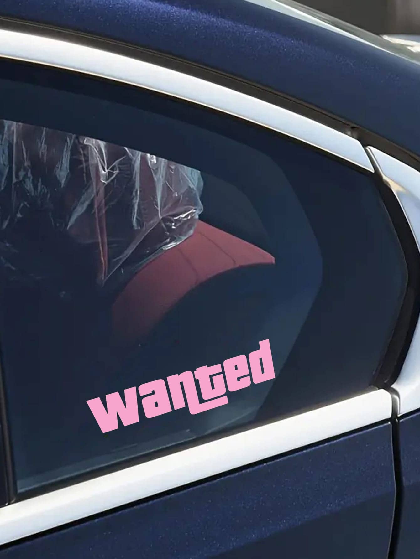 1PC 'Wanted' Sticker/Decal