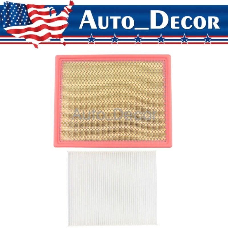 Engine + Cabin Air Filter Set Fit - 2014-2018 Silverado/Sierra + 2015-2020 GM Trucks Suvs | + Select GM Models