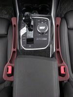 2Pcs Car Seat Gap Filler, Dual Slot Design, Car Interior Accessories, Phone & Key Storage Box, Car Slot Pad, Seat Gap Fillers