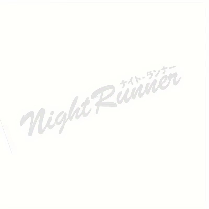 "NightRunner" Transparent Vehicle Sticker/Decal