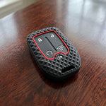 5-Button Silicone Key Fob Cover for Chevy Silverado 1500 & GMC Sierra 1500 (2019-2020)