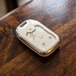 5/6-Button TPU Key Fob Cover for Chevy Tahoe, Suburban, Silverado & GMC Yukon, Sierra (2015-2020)