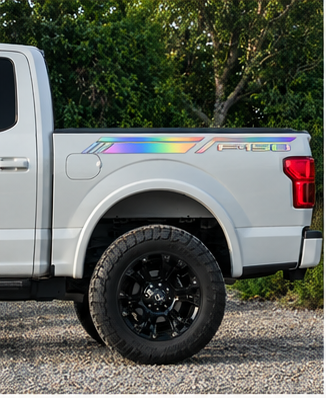 2PCS F-150 Bedside Sticker/decal For Ford F-150