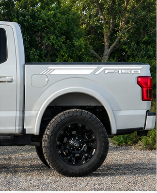 2PCS F-150 Bedside Sticker/decal For Ford F-150