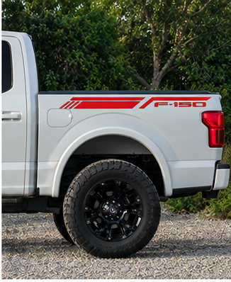 2PCS F-150 Bedside Sticker/decal For Ford F-150