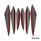 4/6Pcs Universal Front Bumper Air Canards