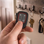 5-Button Silicone Key Fob Cover for Chevy Silverado 1500 & GMC Sierra 1500 (2019-2020)