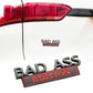 1PC Car 3D Emblem Sticker Badge Decal Auto Accessories for Tailgate Front Grille Hood Trunk Car Replacement Compatible with Motorcycle SUV Truck