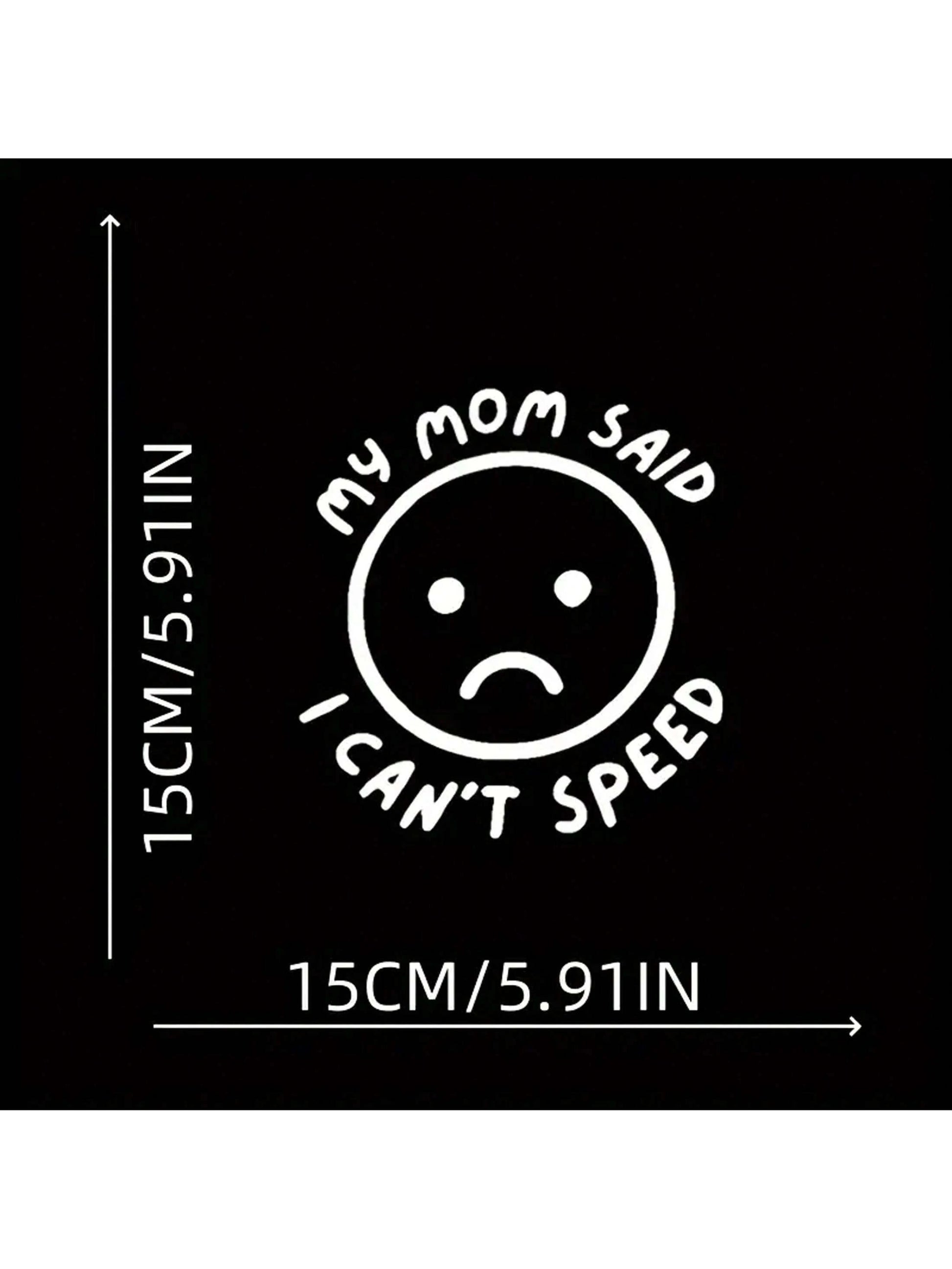 1PCS Humorous Exterior/Interior Sticker/Decal Decoration