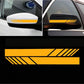 2Pcs Rear View Mirror Styling Stickers 