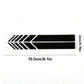 2Pcs Rear View Mirror Styling Stickers 