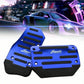 2PCS Universal Brake & Accelerator Pedals Set