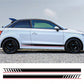 2PCS Exterior Side Skirt Stripes Decal/Stickers