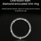  Universal Shiny Rhinestone Push-Start Accessory Decoration