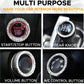  Universal Shiny Rhinestone Push-Start Accessory Decoration