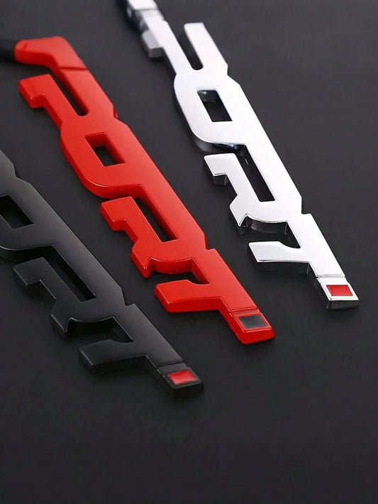 3D Metal SPORT Logo/Emblem Sticker