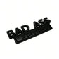 1PC Car 3D Emblem Sticker Badge Decal Auto Accessories for Tailgate Front Grille Hood Trunk Car Replacement Compatible with Motorcycle SUV Truck