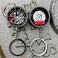 1Pc Rotating Rim Car Keychain Pendant