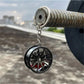 1Pc Rotating Rim Car Keychain Pendant