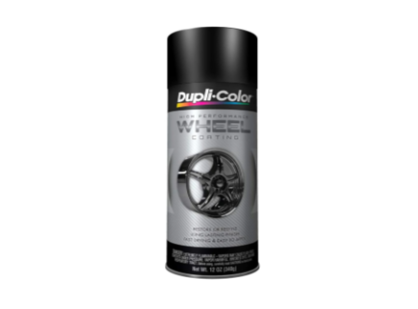 HWP104 Black High Performance Acrylic Enamel Wheel Paint - 12 Oz.