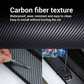Scratch-Resistant Door Sill Protector Nano Carbon Fiber DIY Sticker