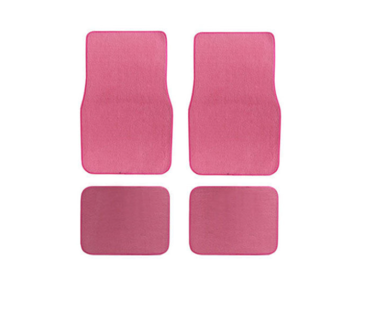 4PCS Universal Multicolor Carpet Floor Mats