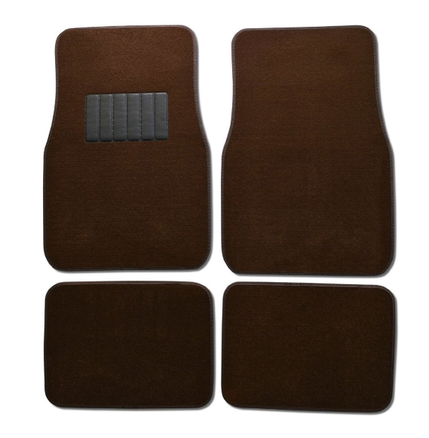 4PCS Universal Multicolor Carpet Floor Mats