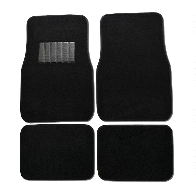 4PCS Universal Multicolor Carpet Floor Mats