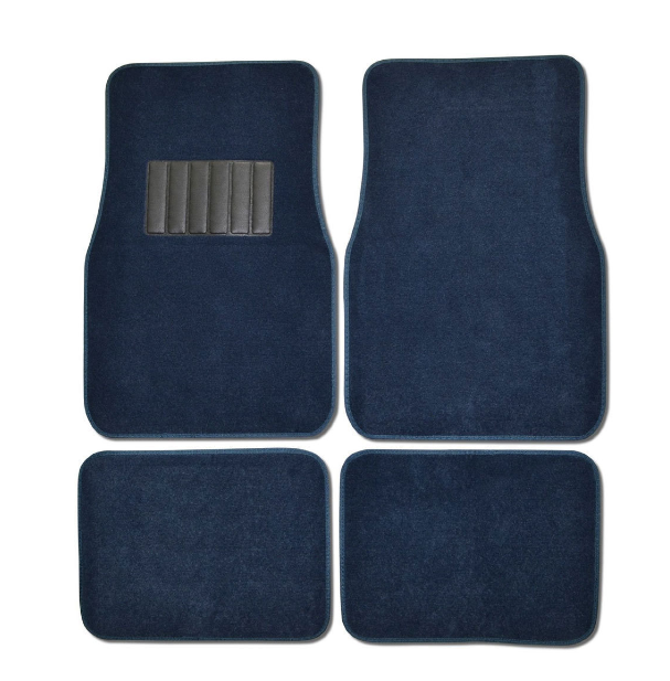 4PCS Universal Multicolor Carpet Floor Mats