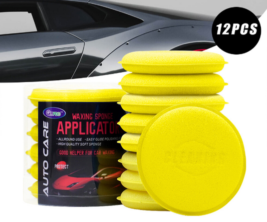12PCS Car Wax/Polish Foam Applicator Pad Set