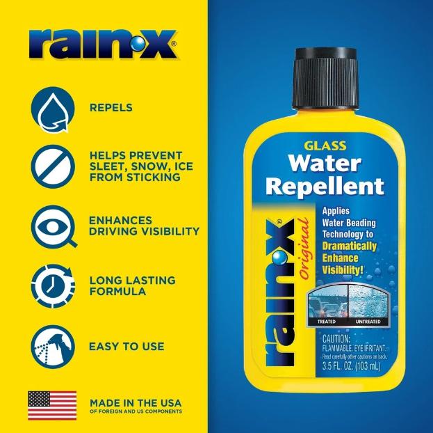 Rain -X Water Repellent Glass Treatment