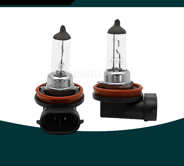 2PCS H11 Halogen Bulbs 55W 12V 