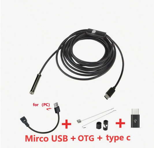 5Mm/0.196In 480P Endoscope Mini Camera